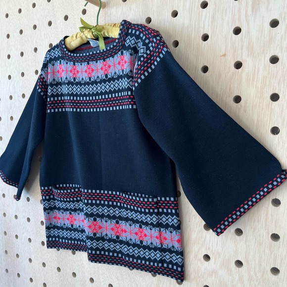 70s bell sleeve sweater - Picture 2 of 4